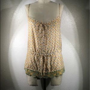 Johnny Was Silk Brittonia Camisole M NWOT